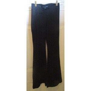 Rock N Karma Black Pants Classic Wide Leg Stretch Pull On Womens Size S